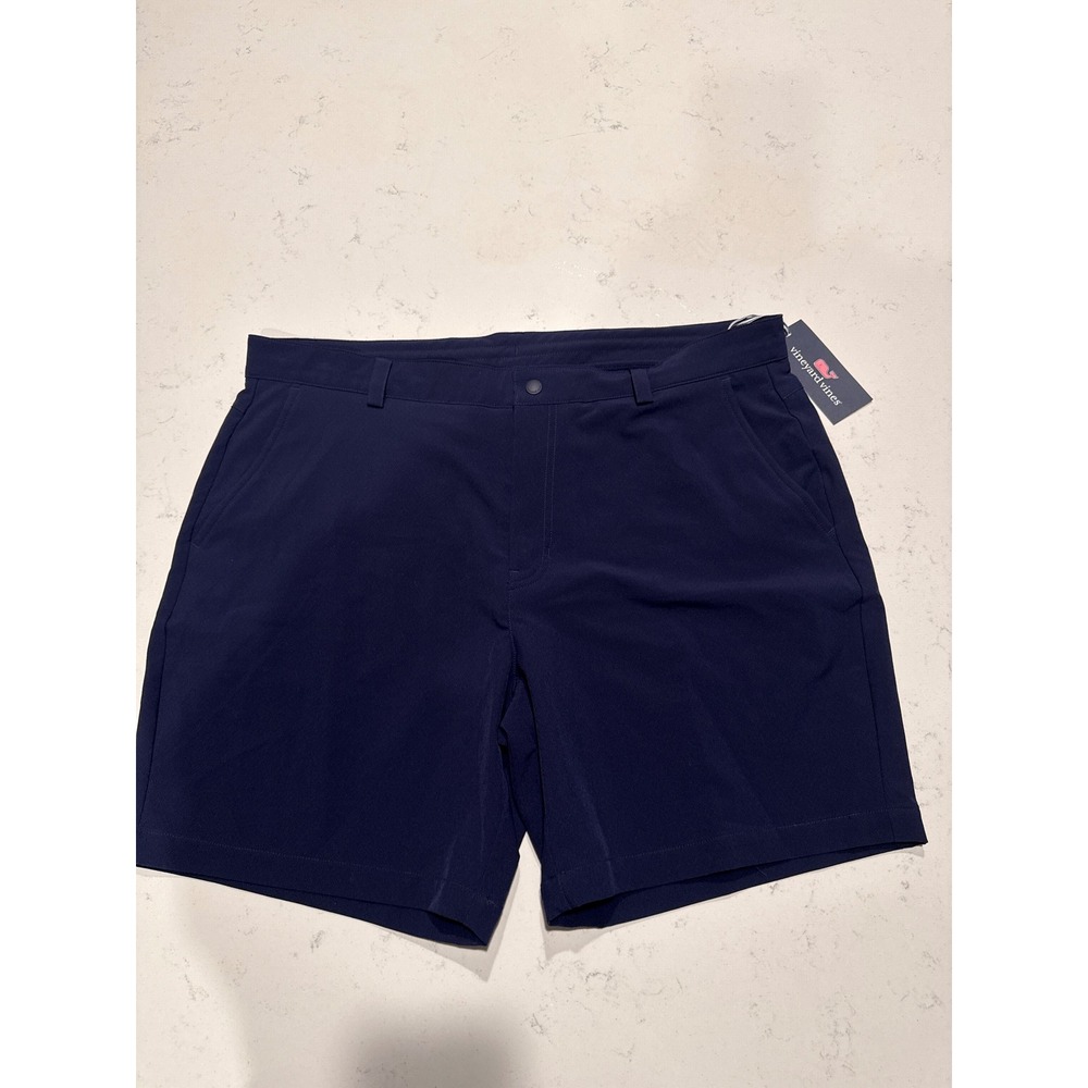 Vineyard Vines Offshore Shorts Men's 36 Navy Blue NWT 7 Inch Performance